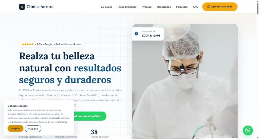 Clínica Aurora — Medicina Estética